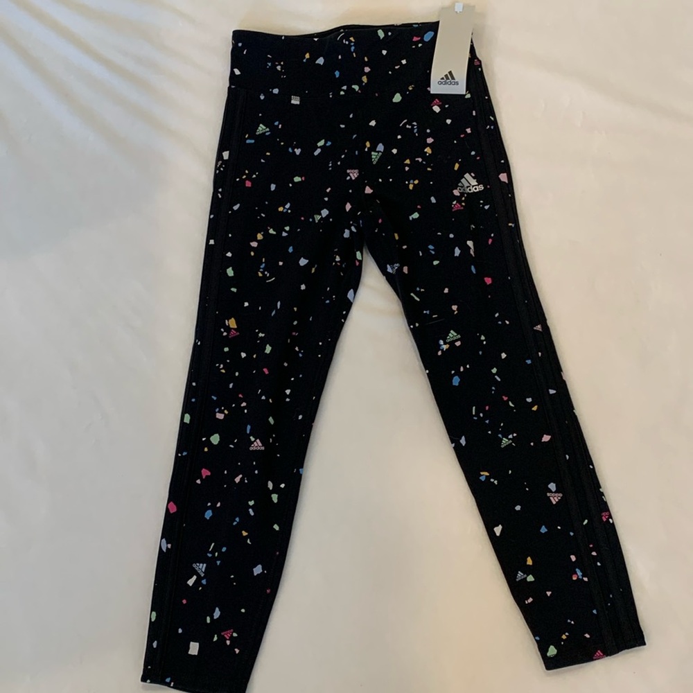 Adidas Leggings Girls Large NWT